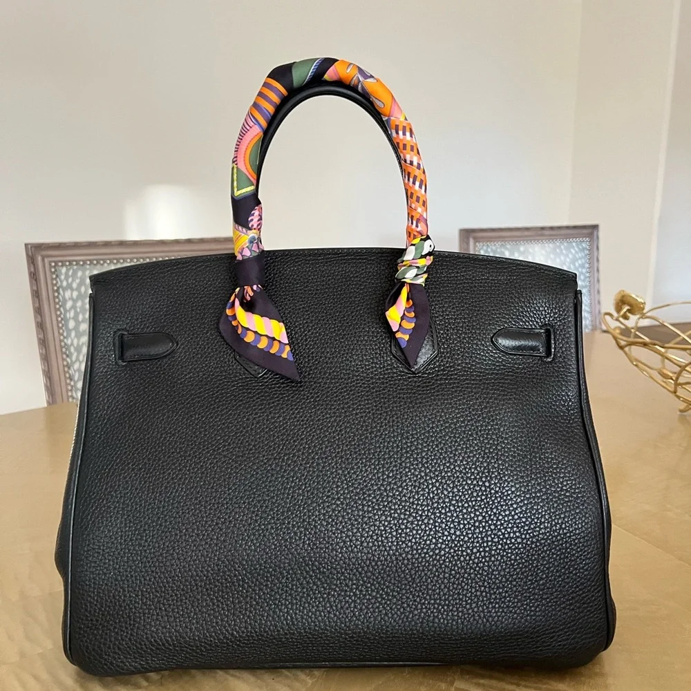 Hermès Birkin 35 noir ( black) Togo gold hardware in excellent condition - Picture 5 of 16